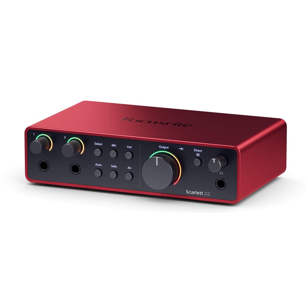 Focusrite Scarlett 2i2 G4 USB Audio Interface