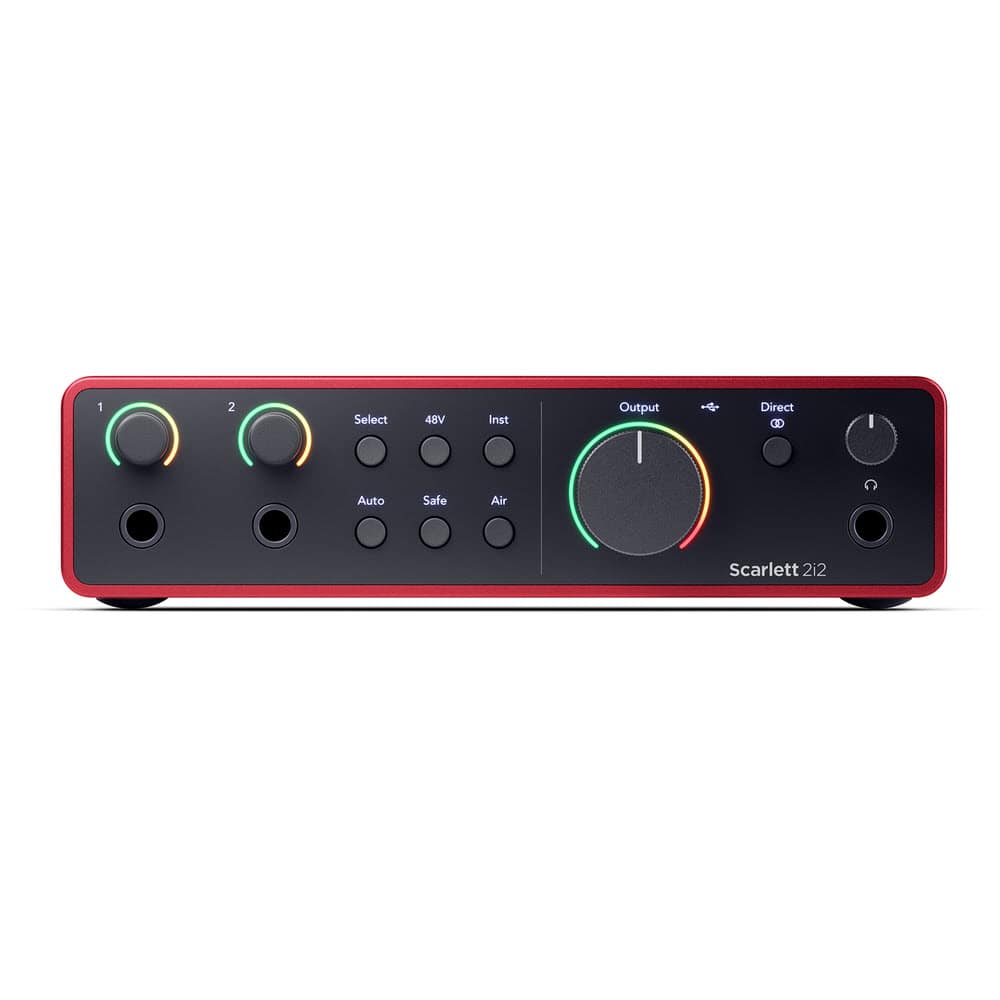 Focusrite Scarlett 2i2 G4 USB Audio Interface