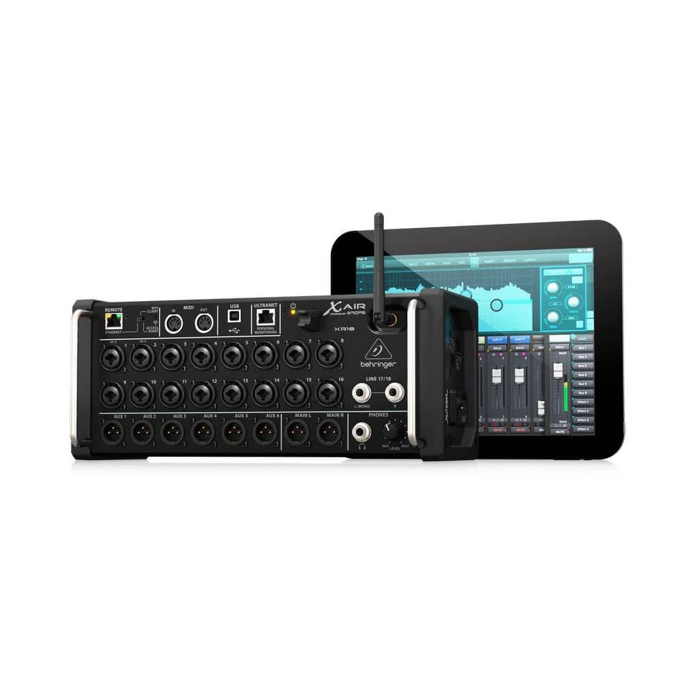 Behringer XR18+iPad