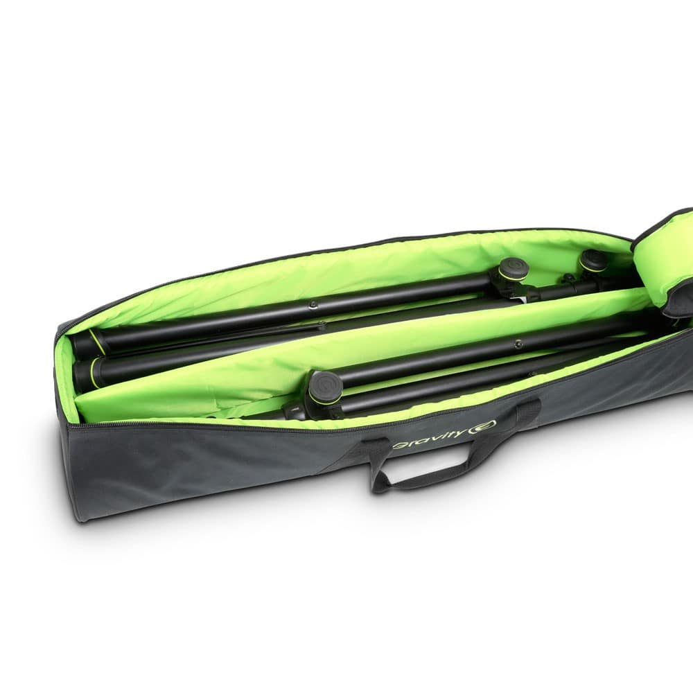 Gravity SS 5211 B Set 1 with 2 Speaker Stands with Carry Bag