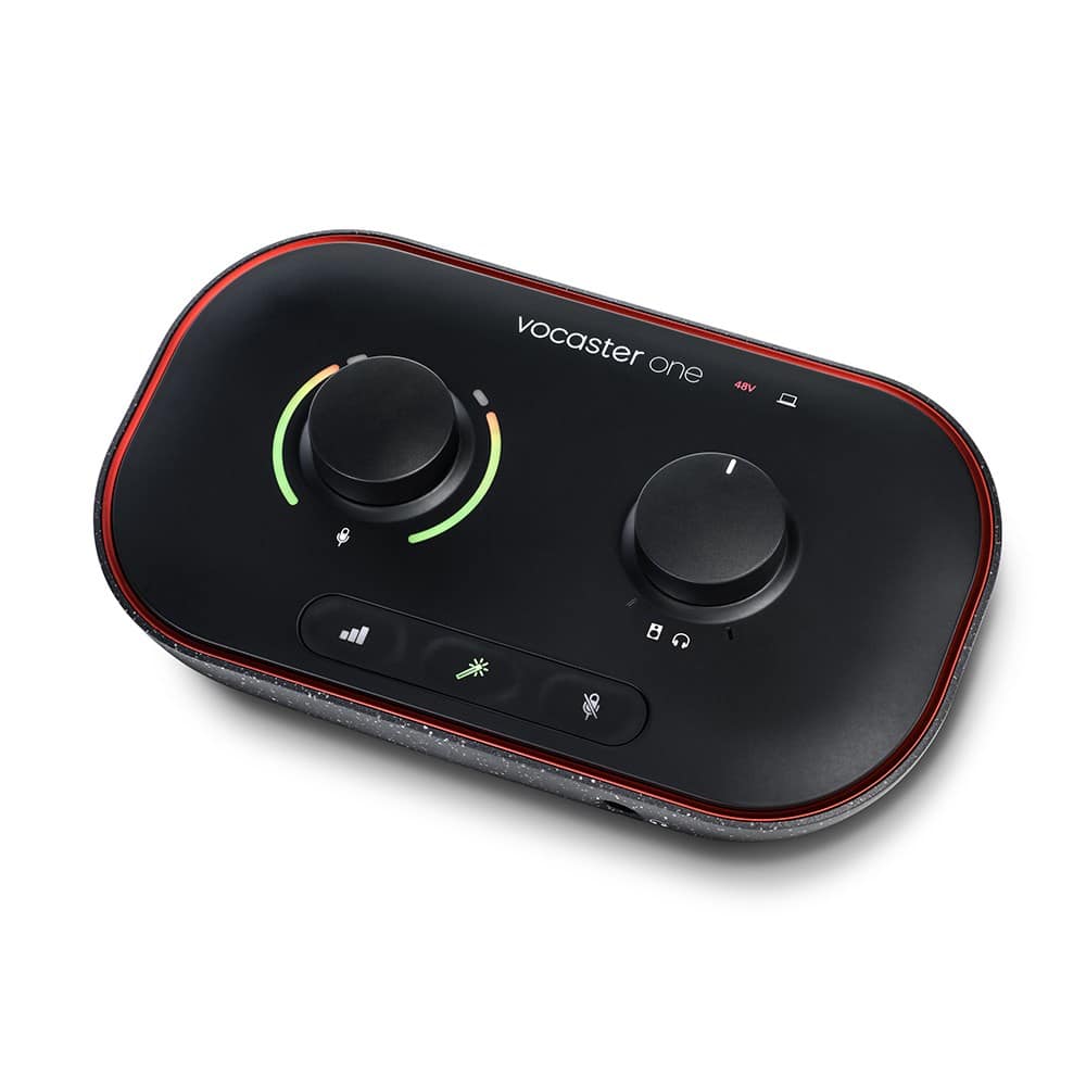 Focusrite Vocaster One Podcast Interface