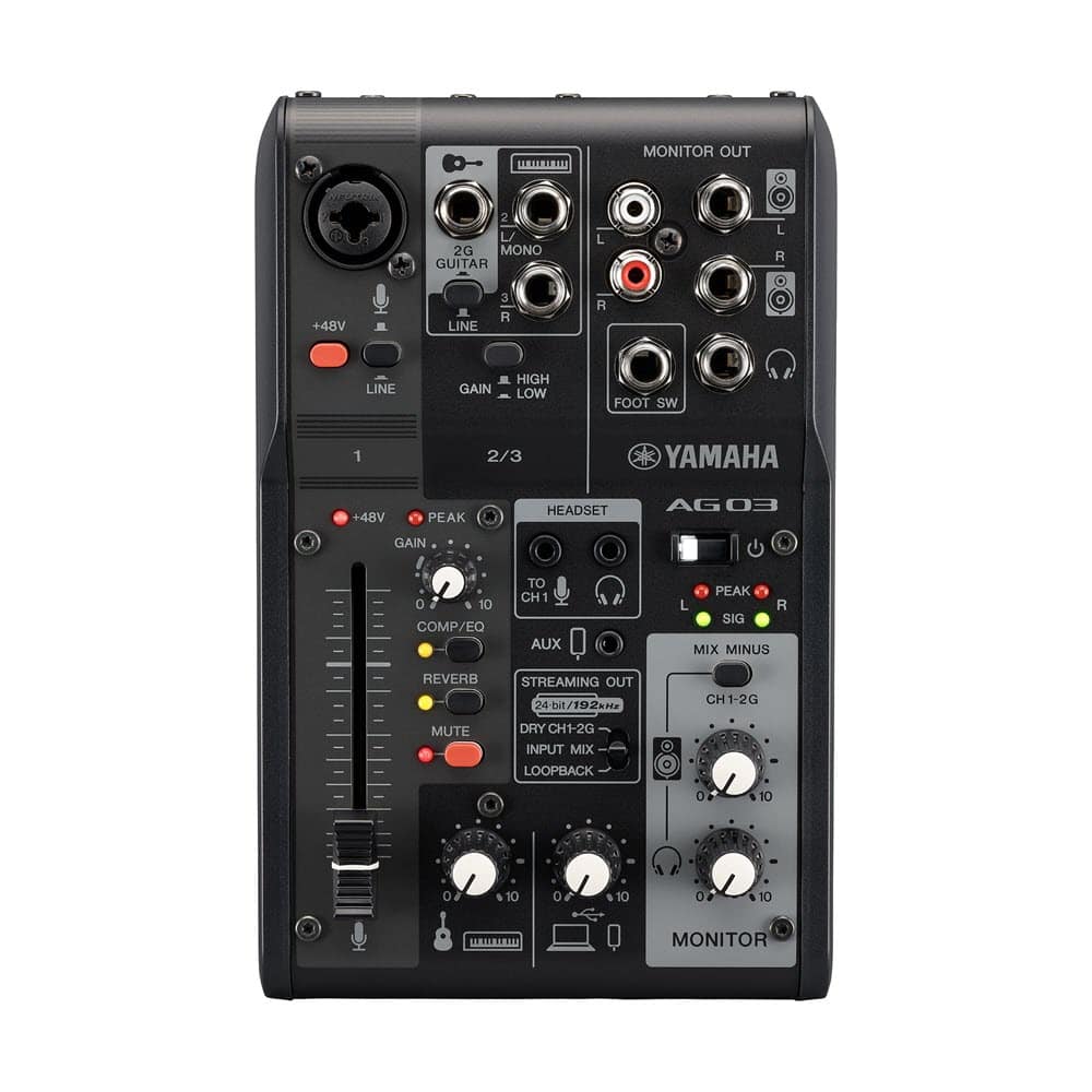 Yamaha AG03MK2 Streaming Mixer