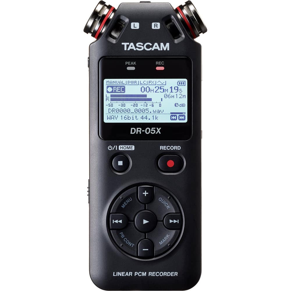Tascam DR-05X Digital Recorder