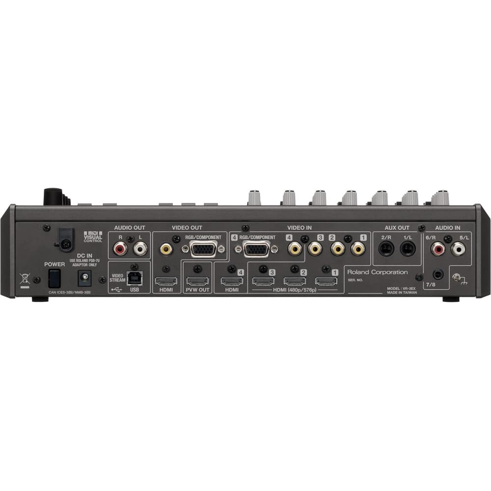 Roland VR3EX rear