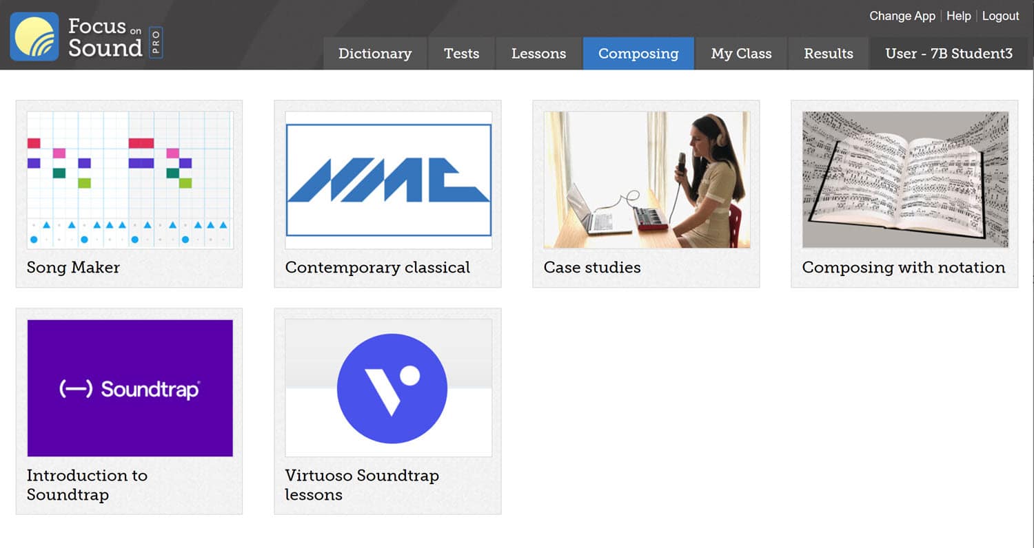 Focus on Sound Composing