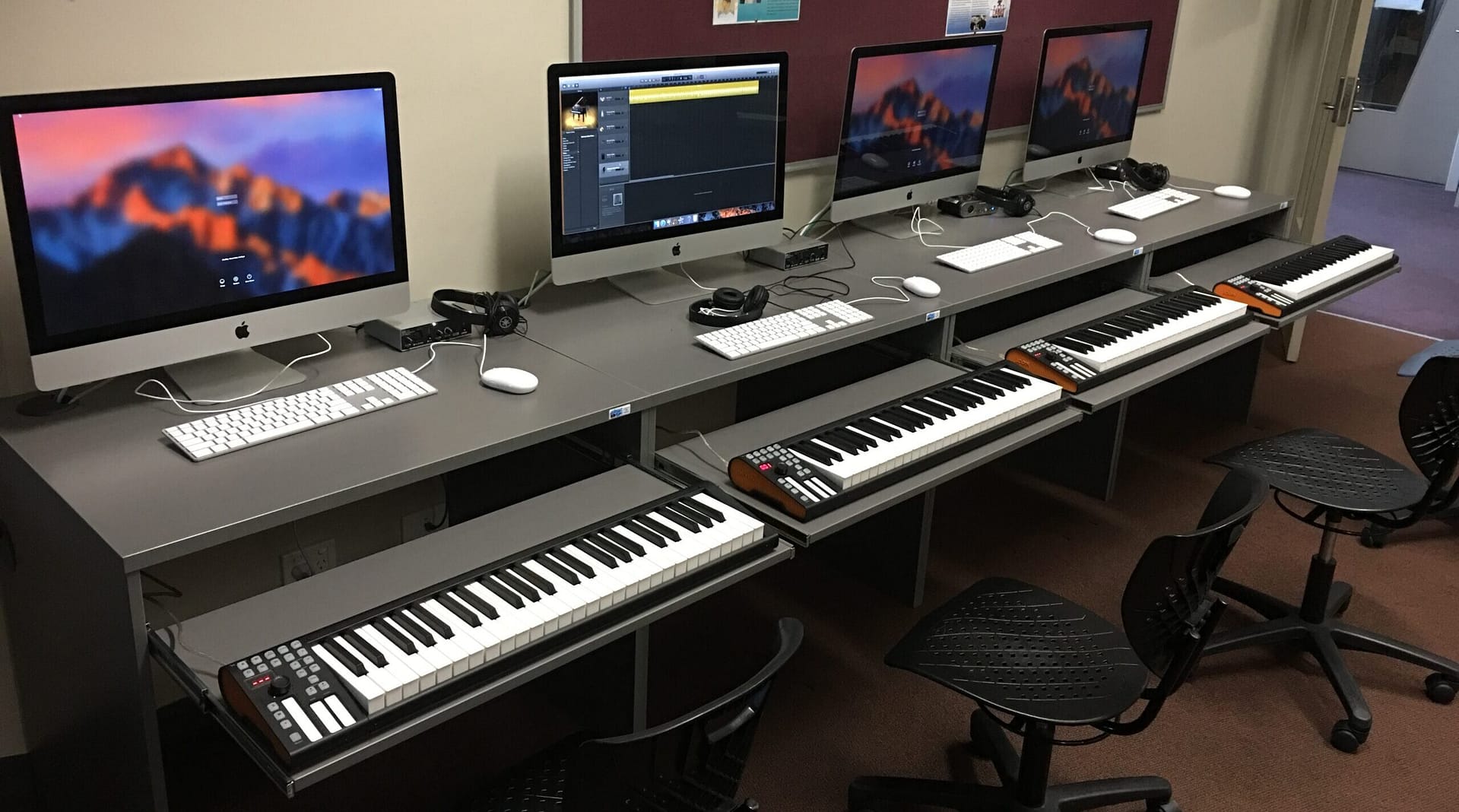 Custom furniture for music education