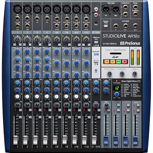 PreSonus StudioLive AR12c Hybrid Mixer.