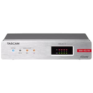 Tascam MM-4D/IN-X 4 channel input Dante interface