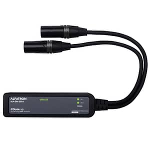 Alfatron DAI-2XLR Dante input adaptor