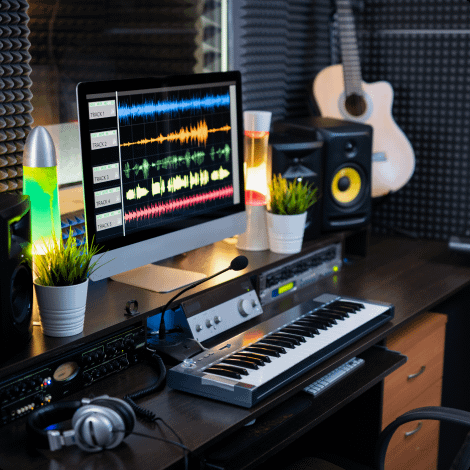 DAW studio