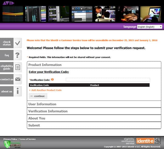 Academic verification