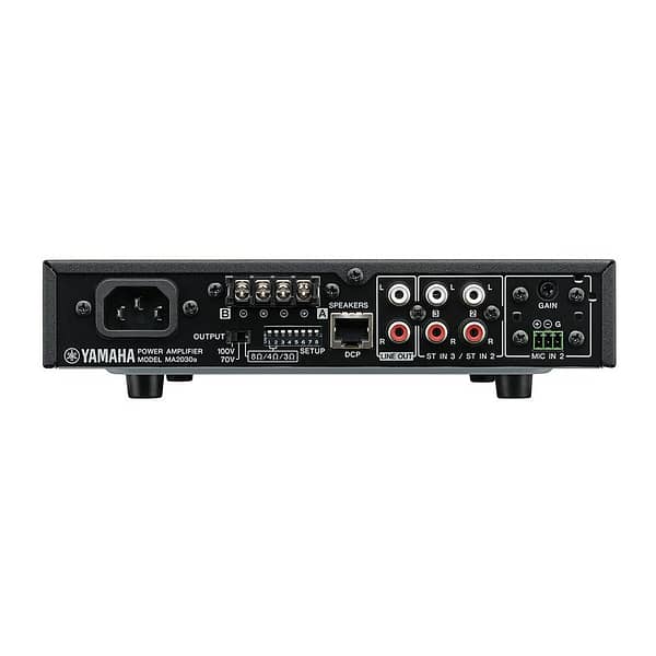 Yamaha MA2030a mixer amplifier rear