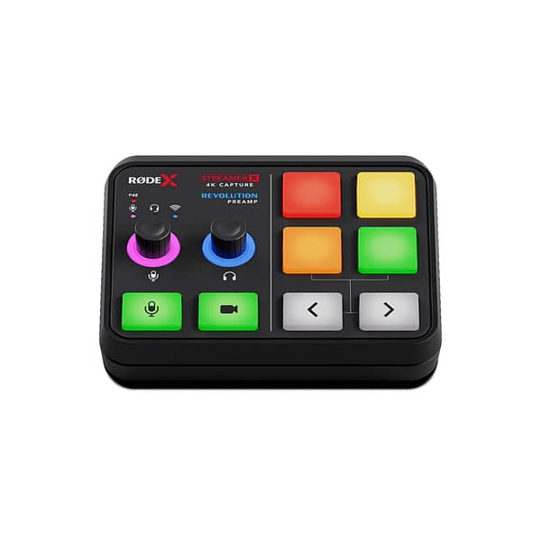 Rode Streamer X audio interface and video capture card