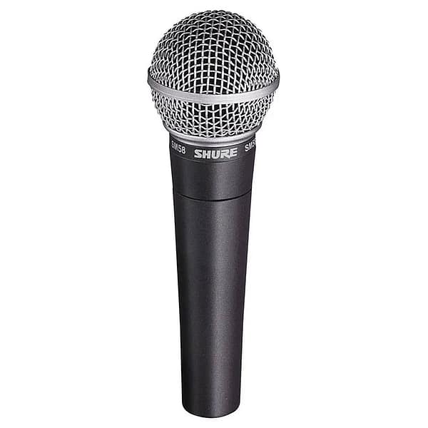 Shure SM58 dynamic microphone