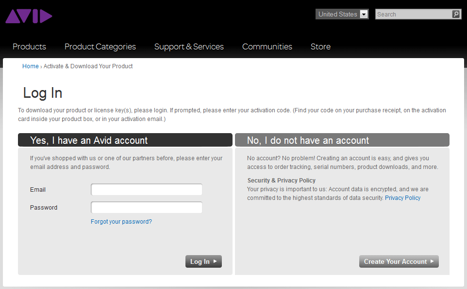 AVID account login