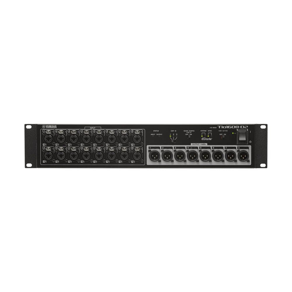 Yamaha TIO1608-D2 Dante Stagebox