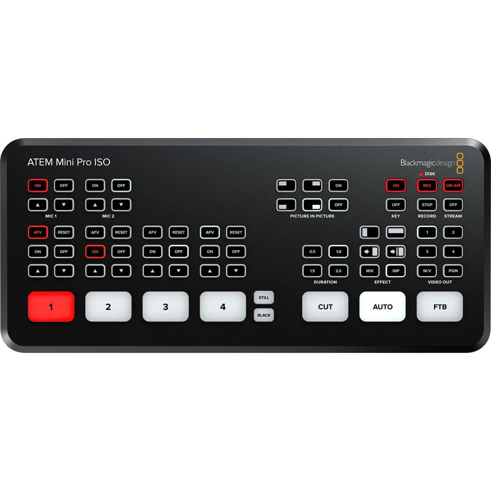 BlackMagic Design ATEM Mini Pro ISO video switcher