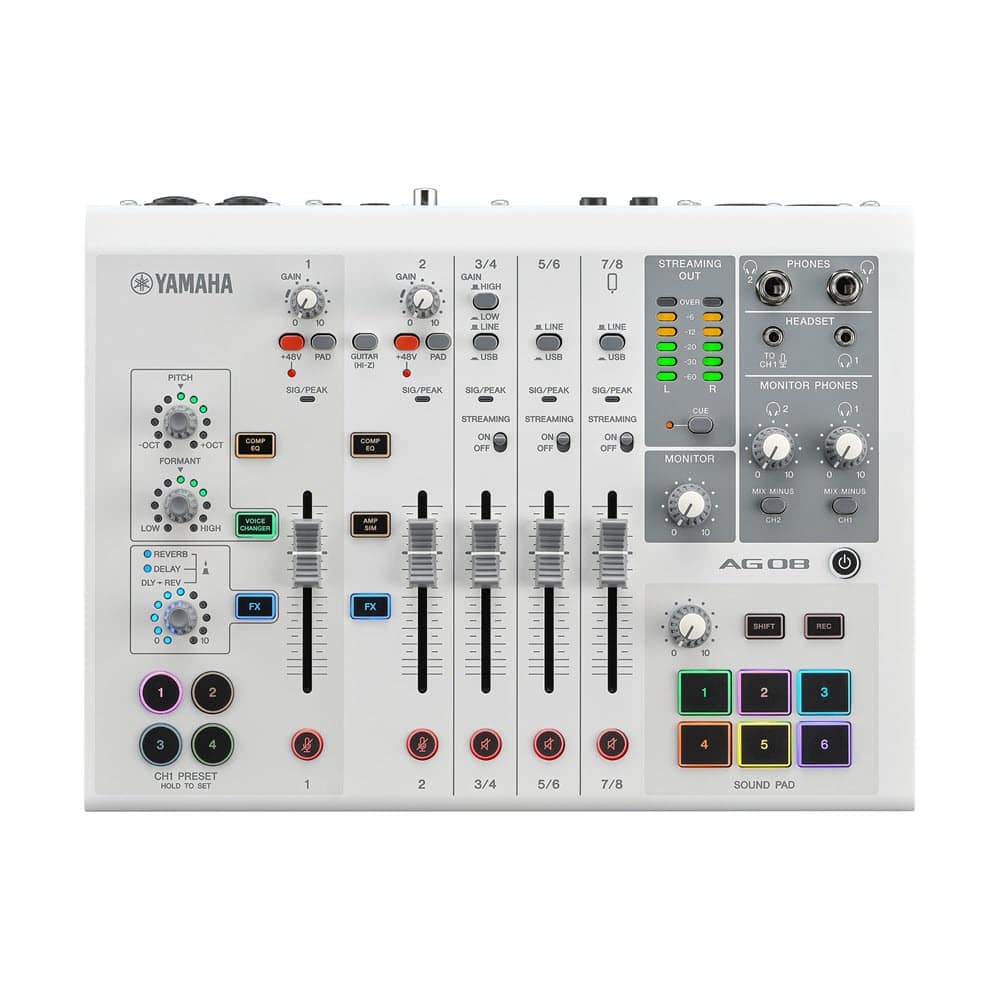 Yamaha AG08 Streaming Mixer