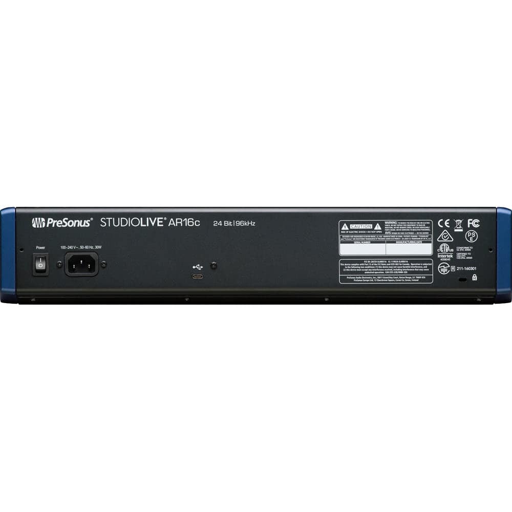 PreSonus StudioLive AR16c Hybrid Mixer