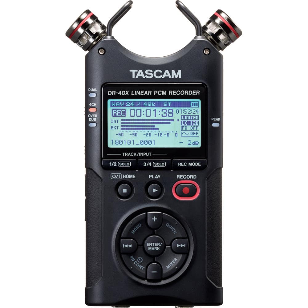 Tascam DR-40X Digital Recorder