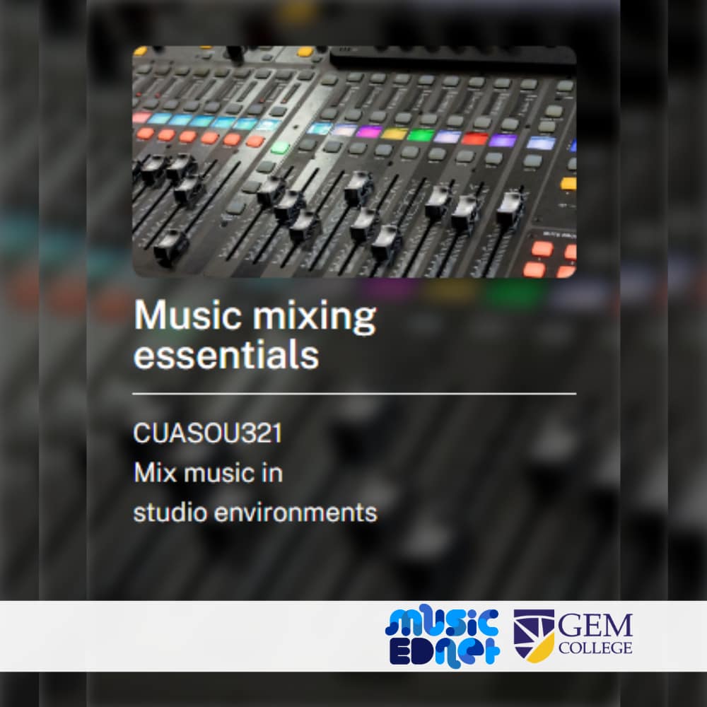 Short Course: Music Mixing Essentials