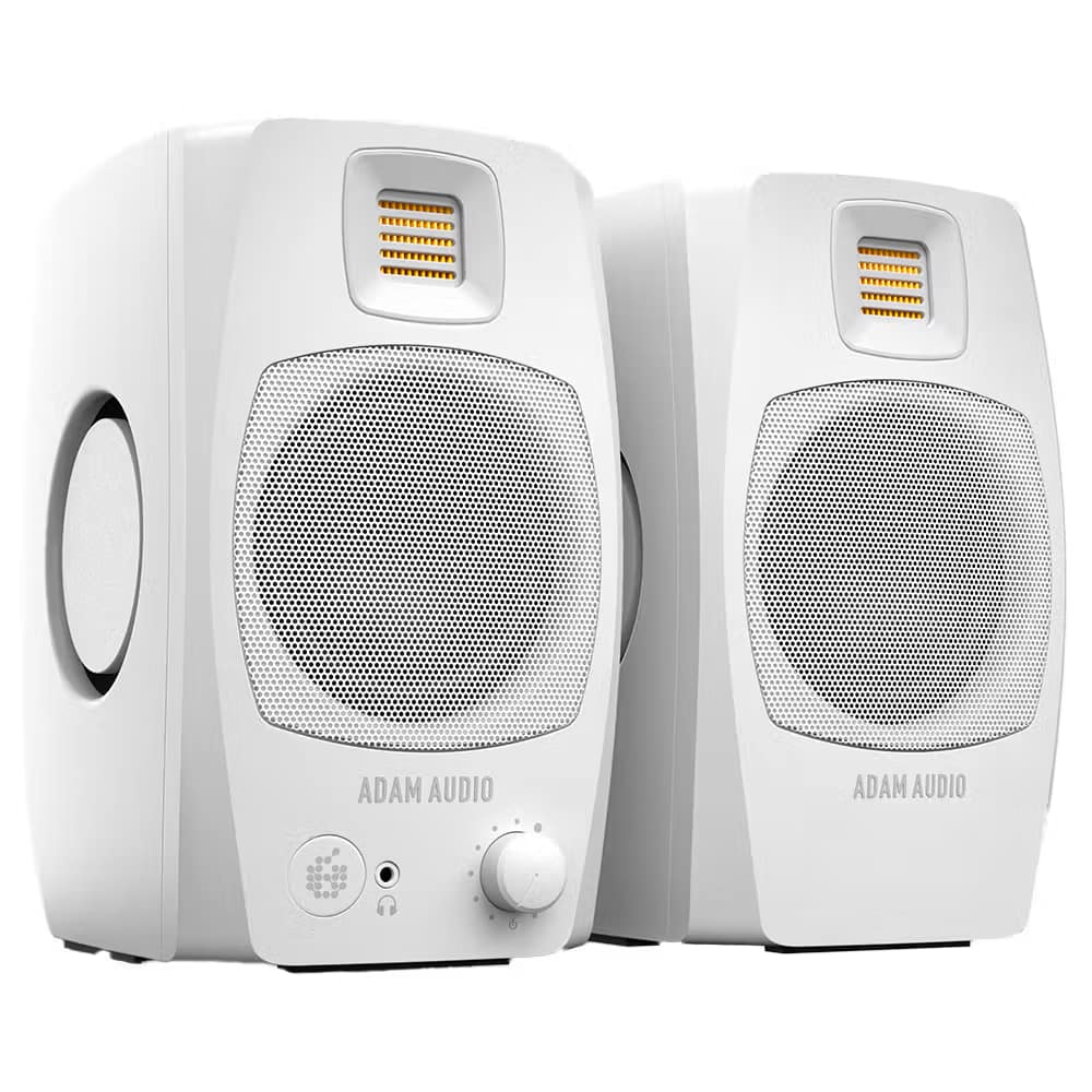 Adam Audio D3V Monitor System (White)