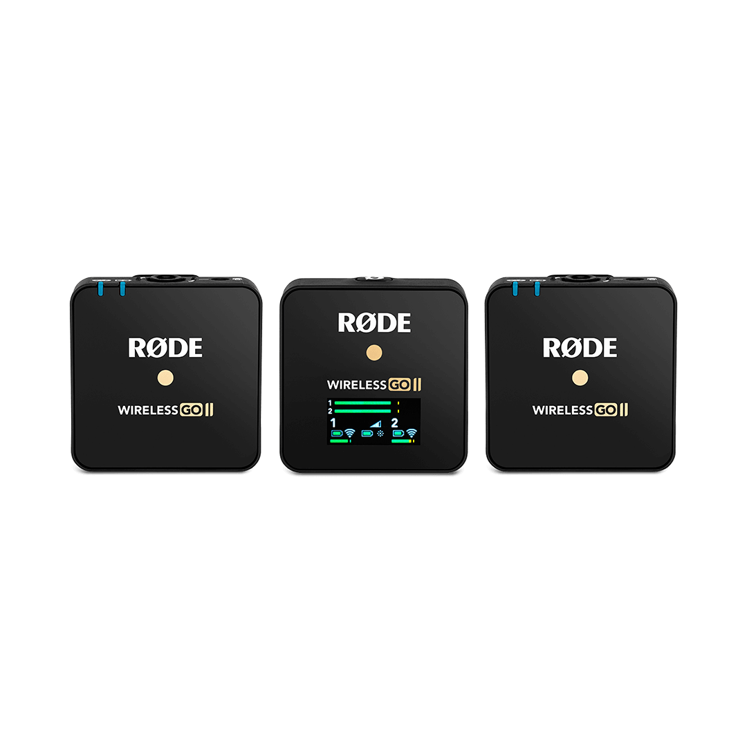 Rode Wireless GO II Dual Channel Wireless Mic System - Dual Kit