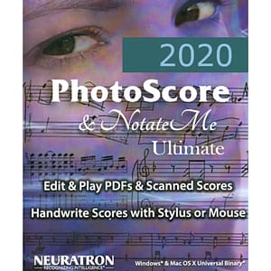 PhotoScore Ultimate and NotateMe