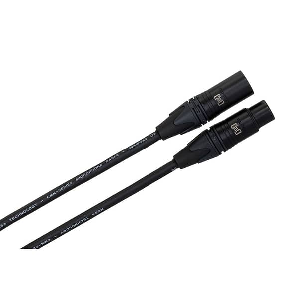 Hosa CMK XLR cables - angle
