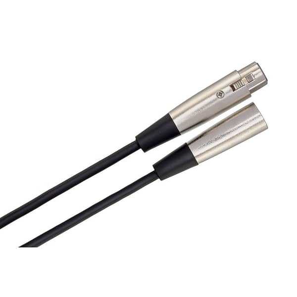Hosa MCL 100 series XLR mic cable - angle