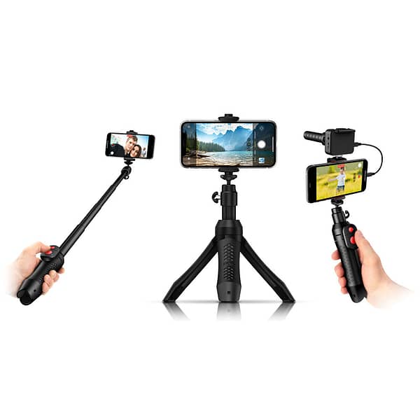 IK Multimedia iKlip GO Pro selfie stick, monopod and tripod