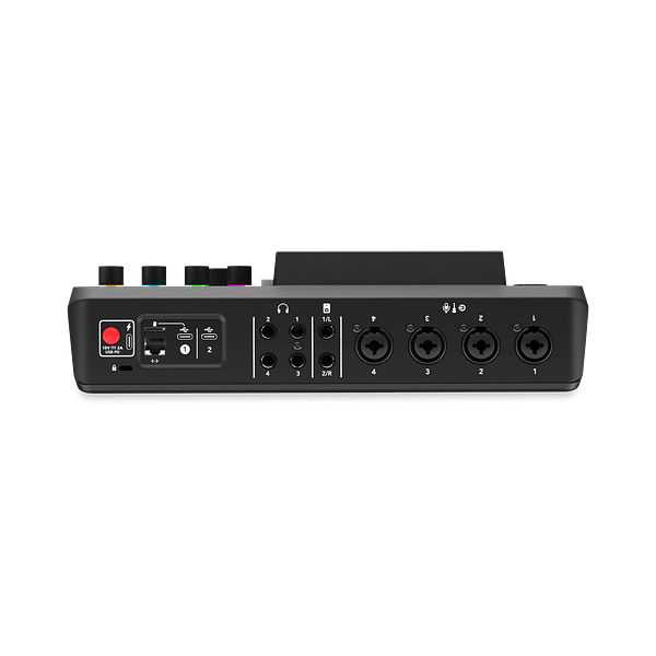 Rode RodeCaster Pro II Integrated Audio Production Studio - rear