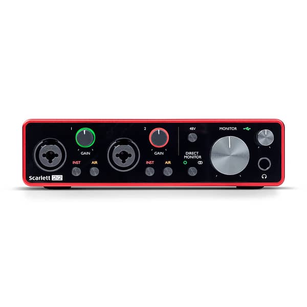 Focusrite Scarlett 2i2 G3 USB Audio Interface