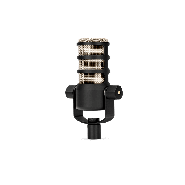 Rode PodMic Dynamic Broadcast Microphone - left