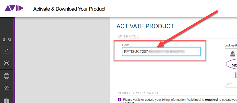 Activate and Download product redemption